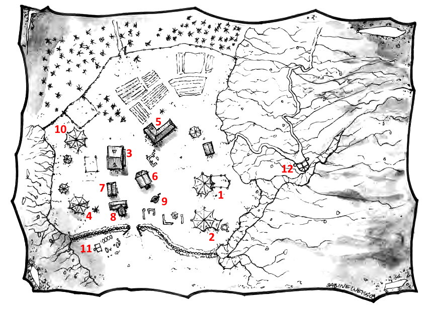 Grimmsvell Karte